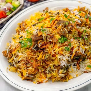 Goat Biryani (Bone-In)