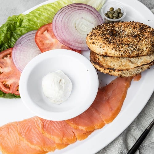 Smoke Norwegian Salmon or Whitefish Salad.