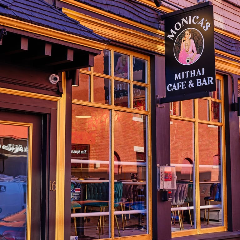 Welcome to Monica’s Mithai Cafe & Bar