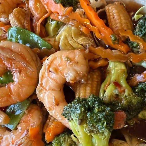 Garlic Shrimp Special.