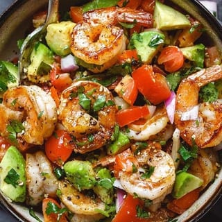 Shrimp & Avocado Salad