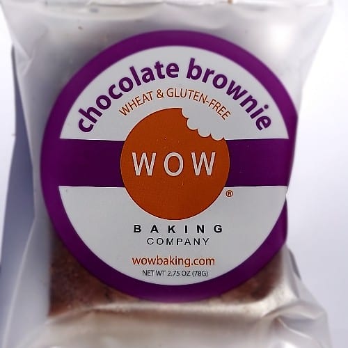 WOW Gluten Free Brownie.