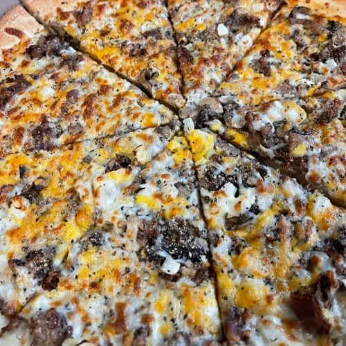 Philly Steak Pizza - Large (12 Slices).