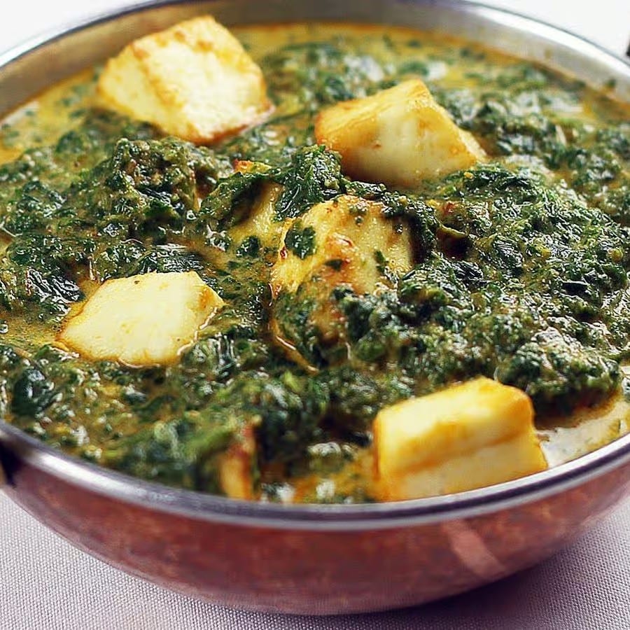 Sag Paneer.