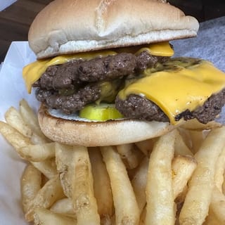 Jumbo Double Cheese Burger