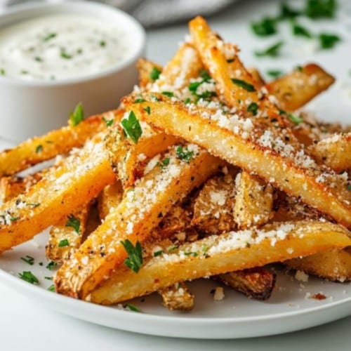 Garlic Parm Fries.