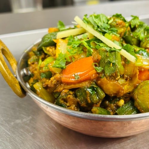 Bhindy Fry (Okra) (GF).