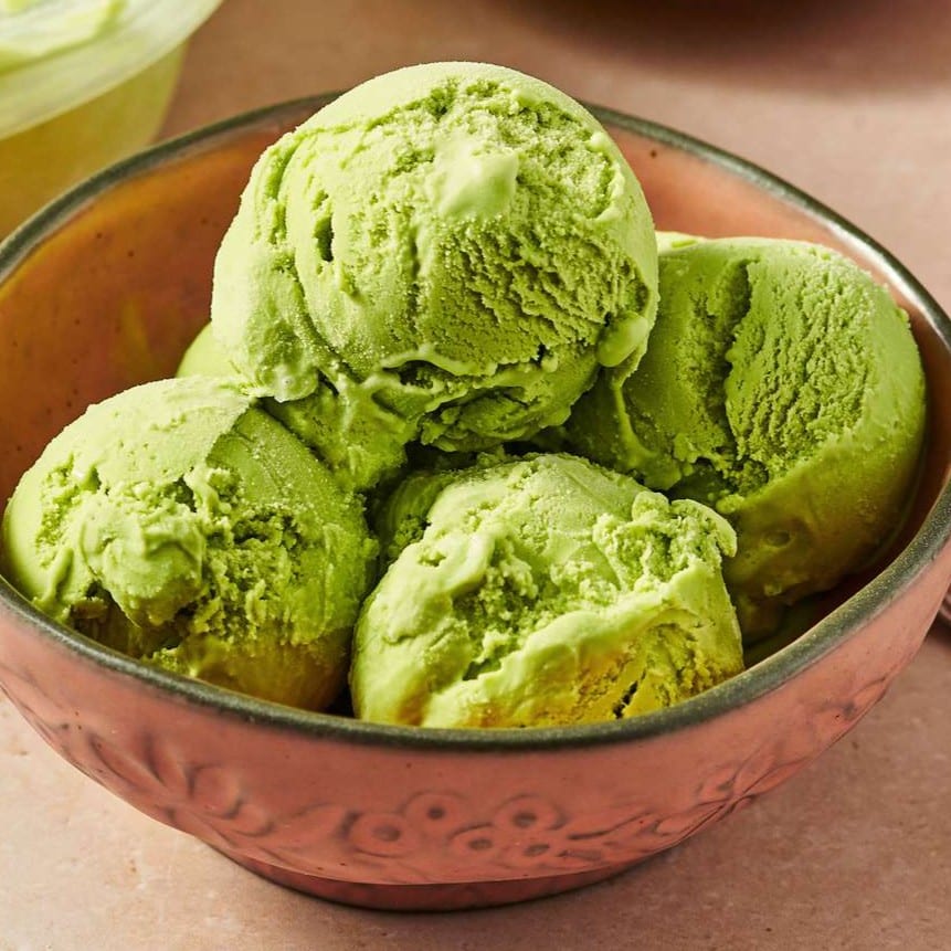 Green Tea Ice Cream.