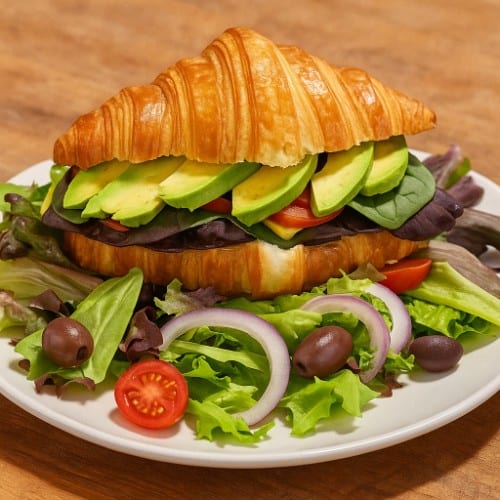 Veggie Croissandwich.
