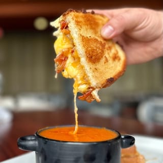 Grilled Cheese & Tomato Bisque