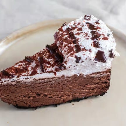 Chocolate Mousse Cake.