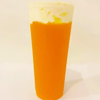 Passion fruit yogurt tea