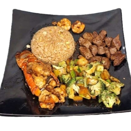 Hibachi Fillet Mignon Lobster (D).