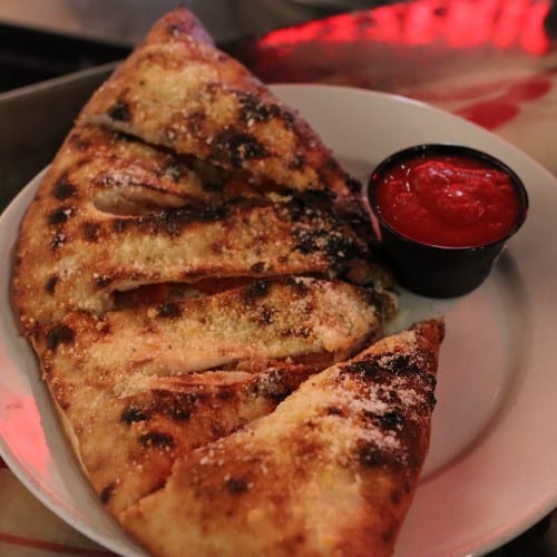 Buffalo Chicken Calzone.