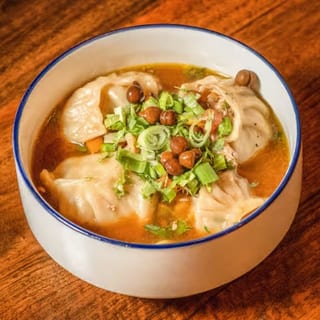 Chicken Momo Thukpa