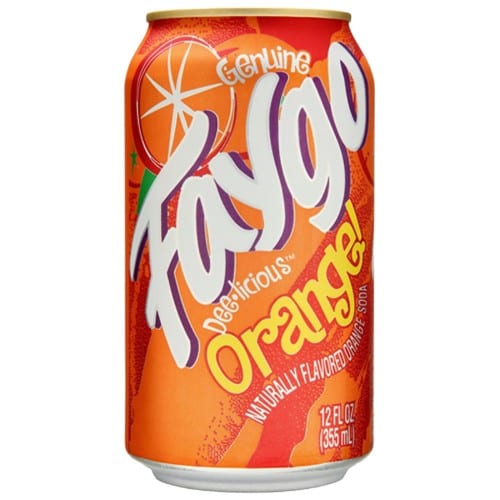 Faygo Orange.
