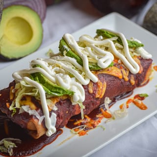 Carne Asada Chimichanga or Burro