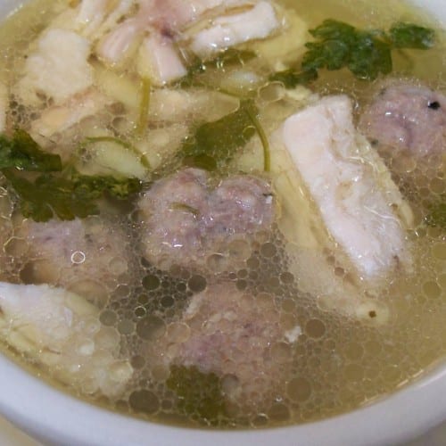 Italian Wedding Soup.