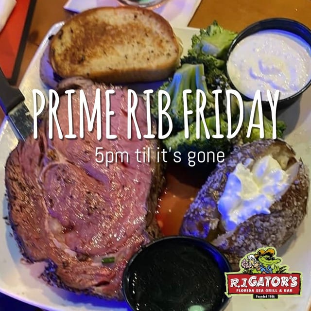Prime Rib Fridays