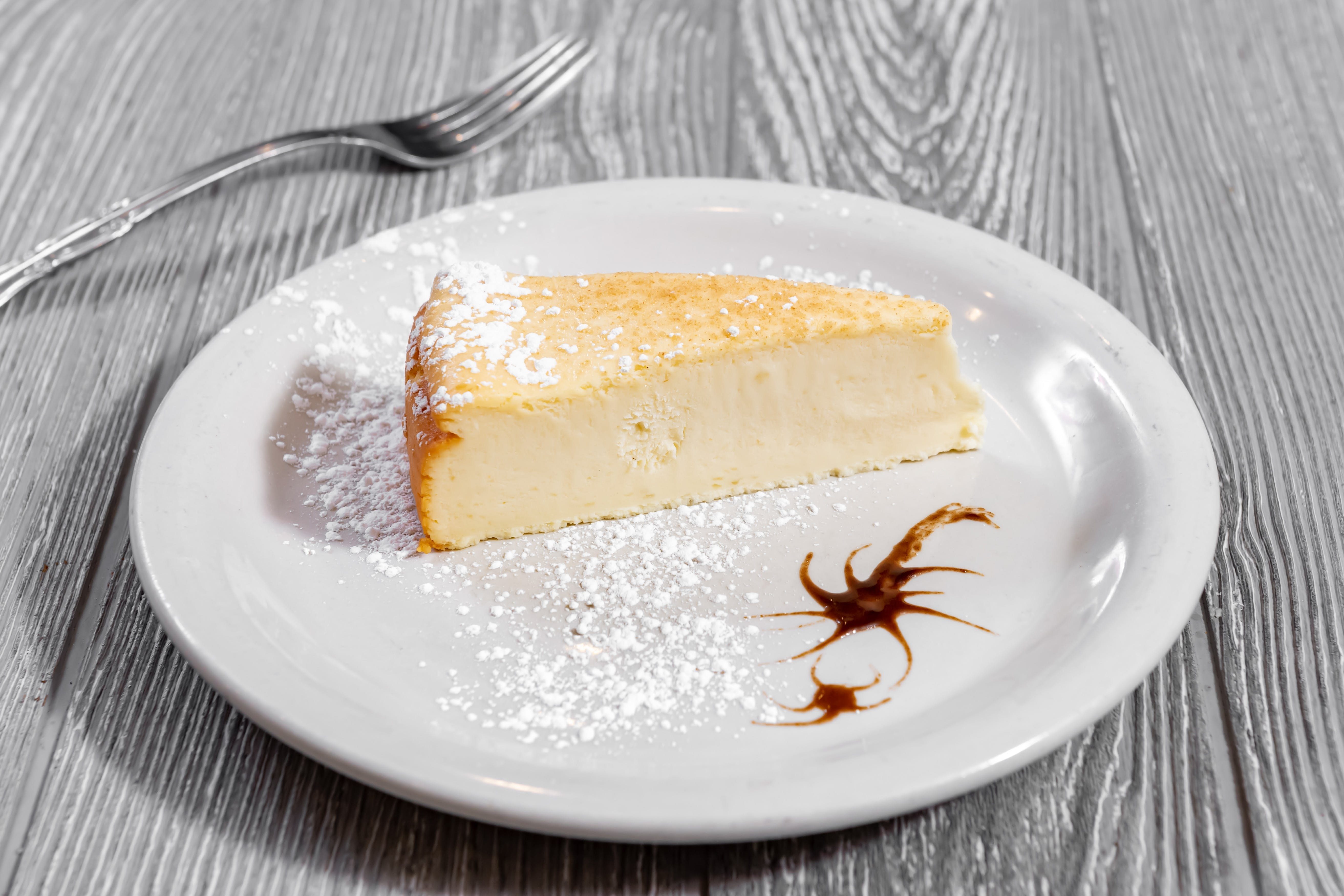 NY Style Cheesecake.