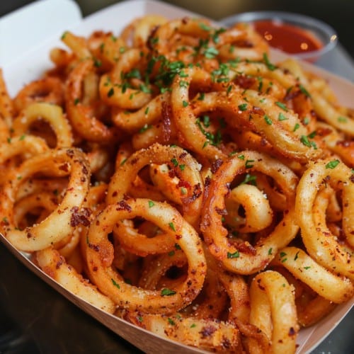 Spicy Curly Fries.
