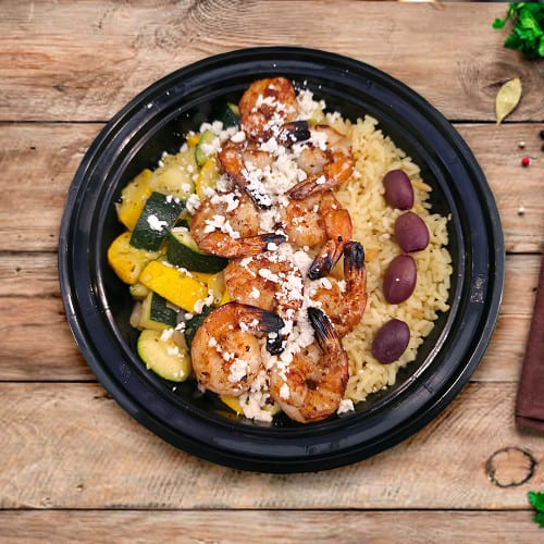 Shrimp Santorini Dinner.