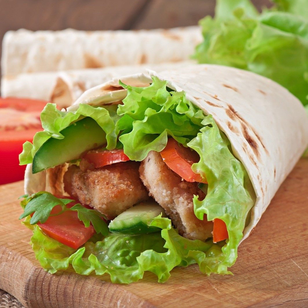 Grilled Chicken Wrap.