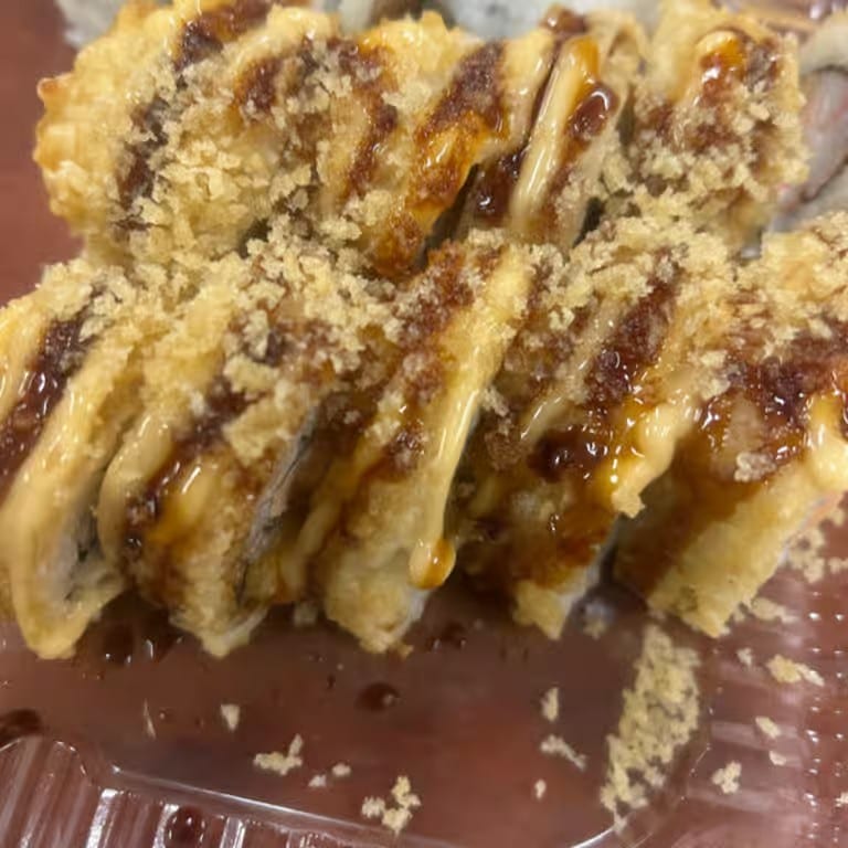 Kamikaze Deep Fried Roll.