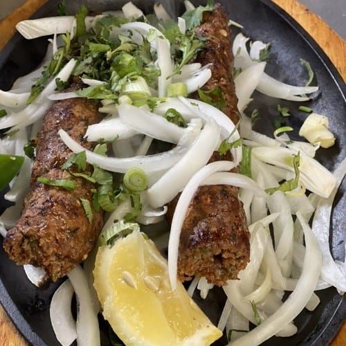 Ground Seekh Kabob.