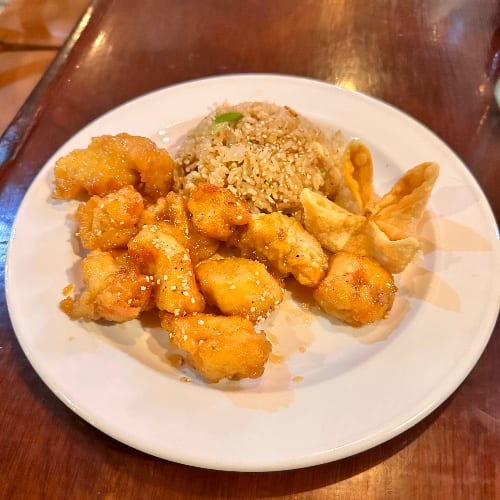 Orange Chicken.