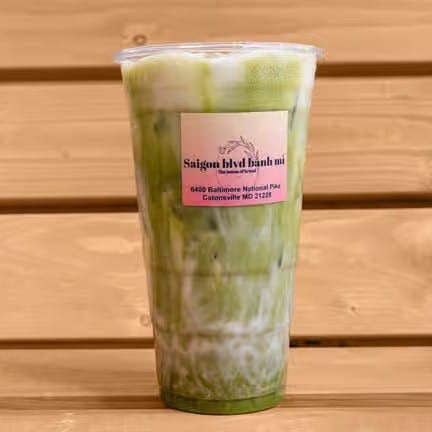 Matcha Macchiato (Nuoc Matcha Sua).