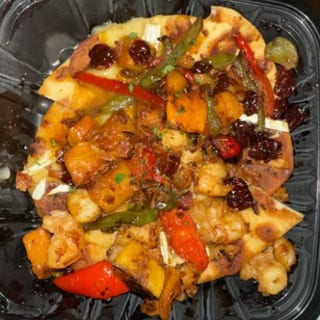 Cider Shrimp Flatbread