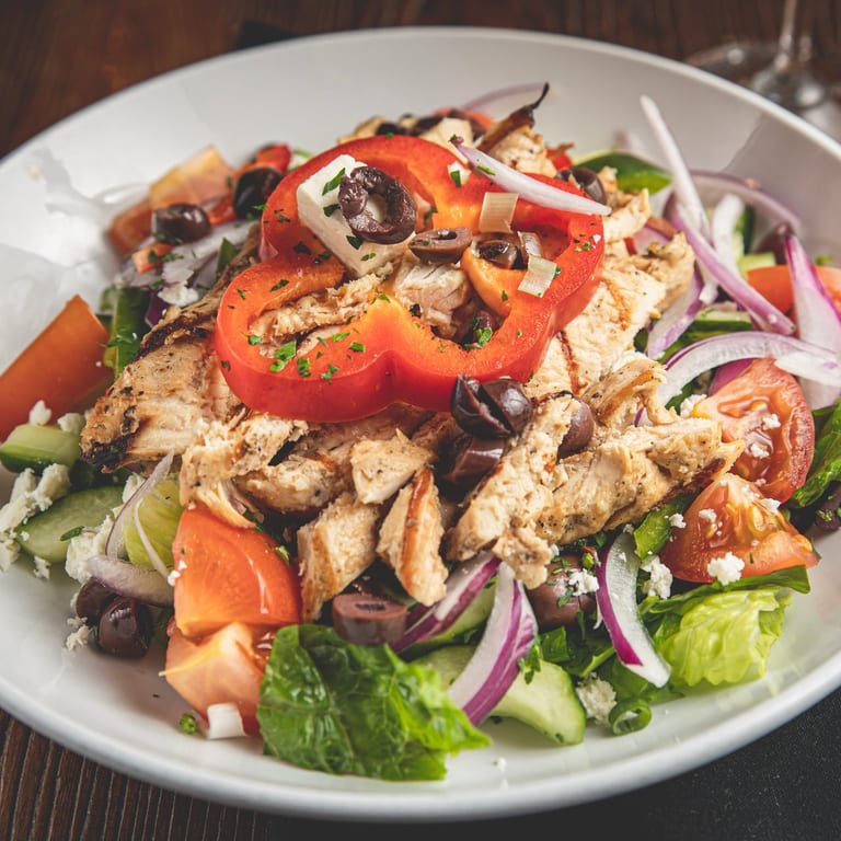 Fresh Greek Salad and More Mediterranean Delights