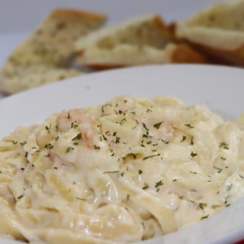 Fettuccine Alfredo.