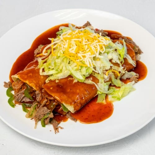 Beef Enchilada.