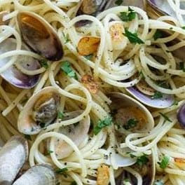 Spaghetti Vongole Lunch.