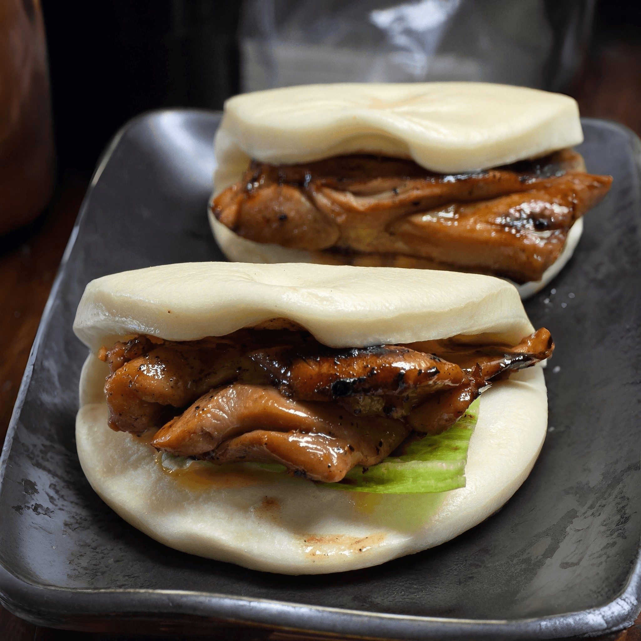 BBQ Chicken Bun.
