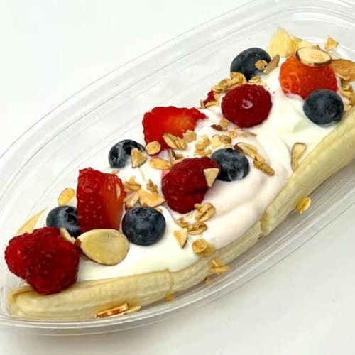 Breakfast Banana Split.