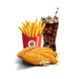 Fried Fish Fillet & French Fries & Soda