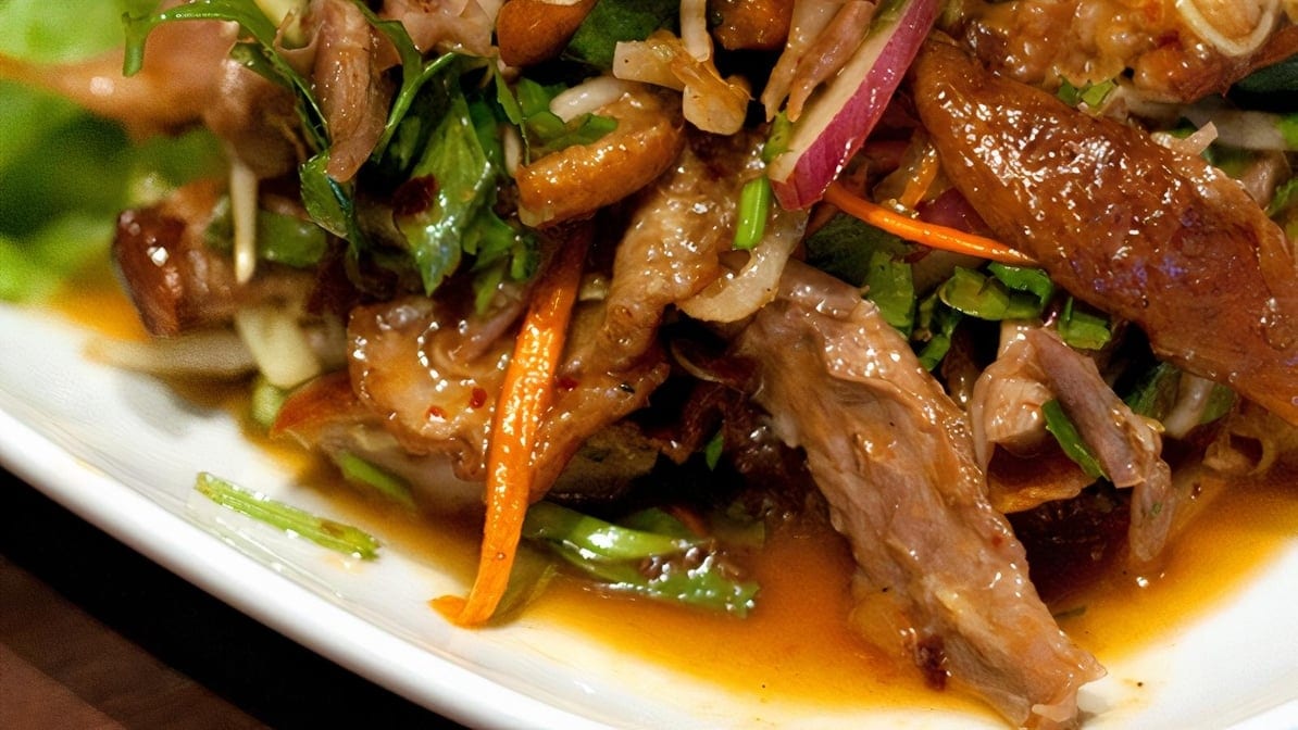 Spicy Duck Salad.