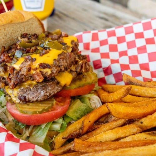 Touchdown Burger Basket.