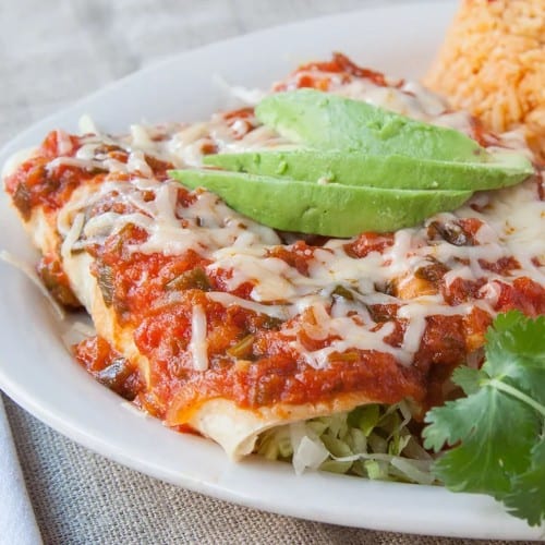 Mayan Enchiladas.
