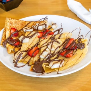 Banana Nutella Crêpes