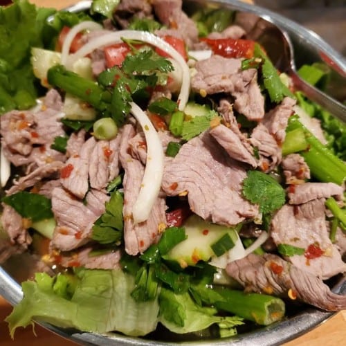 Spicy Beef Salad ยำเนื้อ.