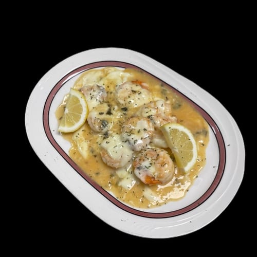 Shrimp Napoli.