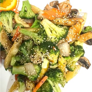 Vegetable Hibachi or Teriyaki (Lunch)