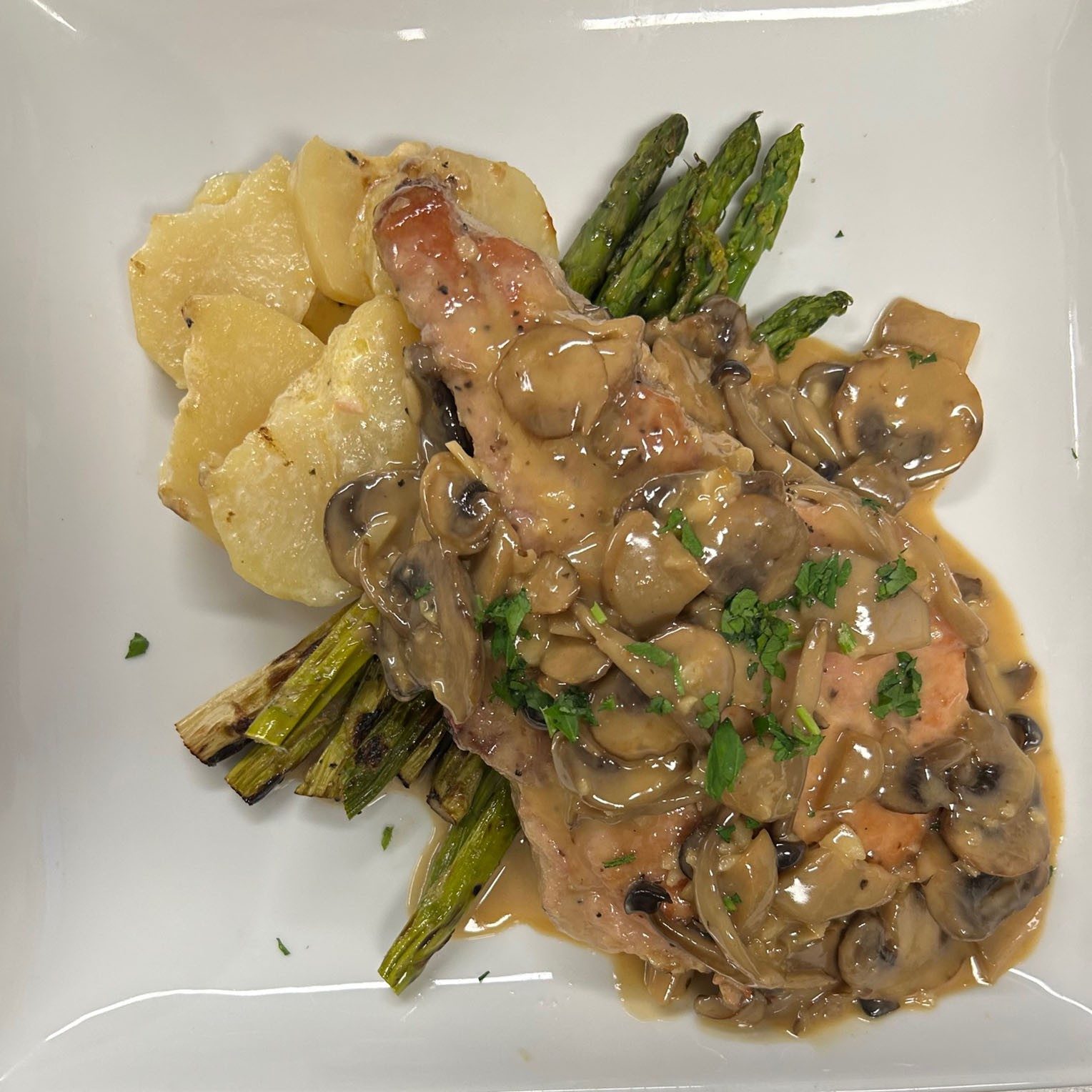 Maiale al forno Speciale del Giorno.