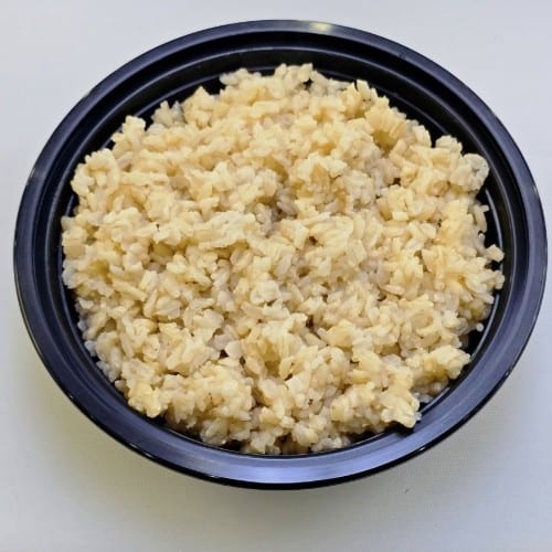 Steam Brown Rice.