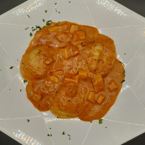 Lobster Ravioli.
