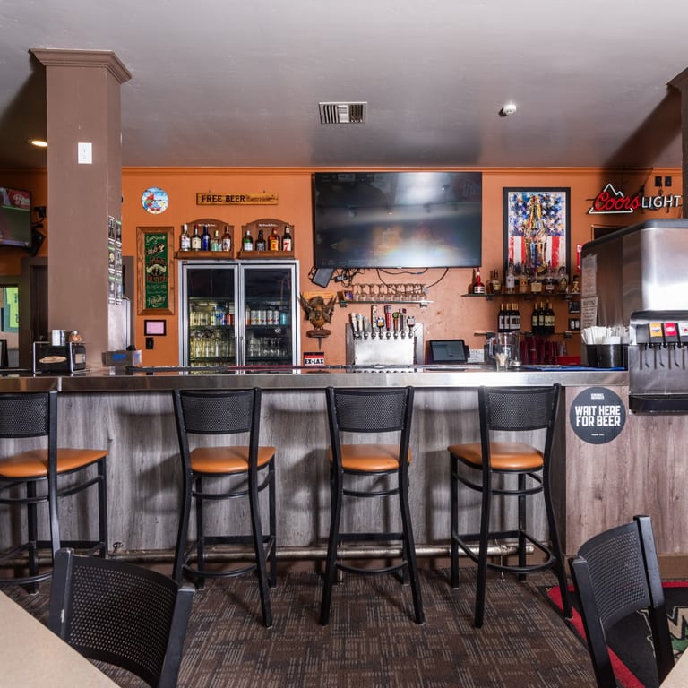 Nine Local Beers On Tap With A Full Bar!